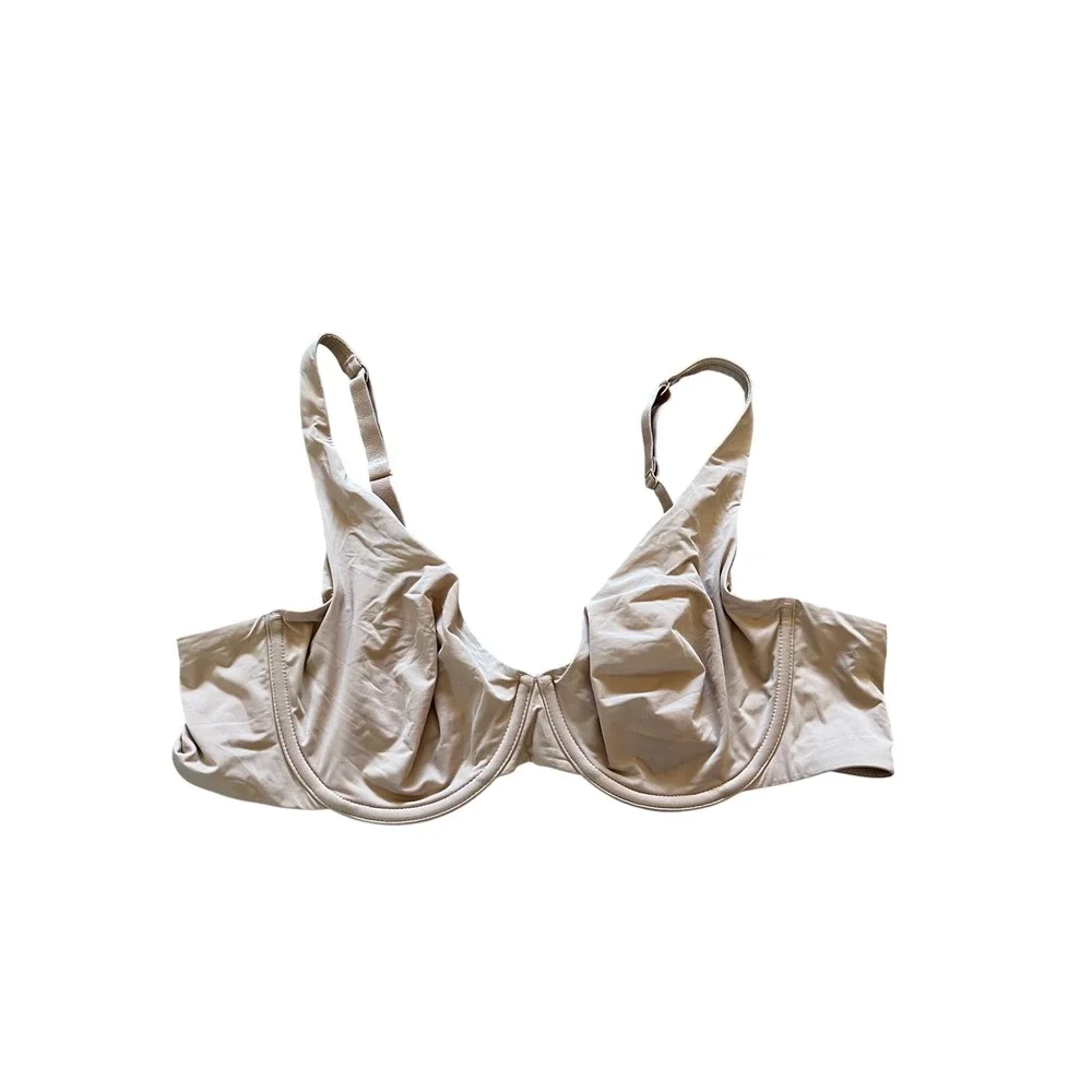 ThirdLove 24/7 Classic Unlined Underwire Bra Tan Nude Microfiber 38A 1/2